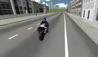 motorbike driver 3D Screen Shot 9