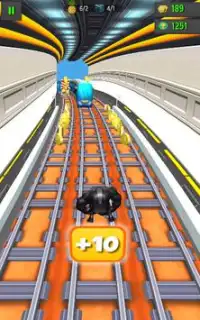 Black Spider Subway Surfer Screen Shot 1