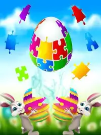 Easter Egg Decoration Puzzle - Easter Games Screen Shot 0