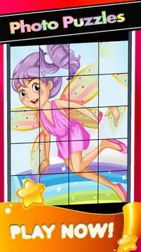 Fairy Pictures-The Cute Fairies Puzzle Game Screen Shot 0