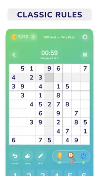 Sudoku - 数独ブースト-パズル数独ゲーム Screen Shot 0