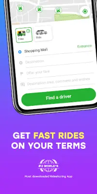 inDriver: Meet rideshare 2.0 Screen Shot 0