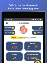 Belajar Dagangan Kripto - Bitcoin Trading Sim Game Screen Shot 10