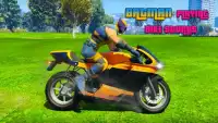 Superheroes Tricky Motorbike Stunt Screen Shot 1