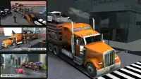 شرطة السيارات نقل البضائع 3D Screen Shot 3