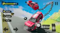 Привод автомобильной аварии с цепями: симулят Screen Shot 14