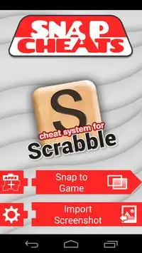 Snap Cheats: Scrabble Screen Shot 0