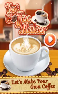 My Cafe - Hot Coffee Maker Game Screen Shot 0