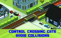 Railroad crossing - Train crash mania Screen Shot 0