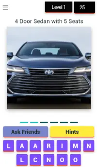 Toyota Cars Quiz Screen Shot 0
