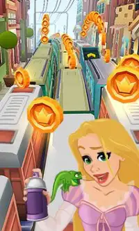 Subway City Princess Rapunzel Screen Shot 3