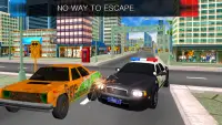 Miasto Policja Samochód Kierowca : Mafia Pościg Screen Shot 1