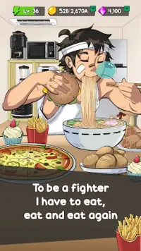 Food Fighter Clicker Screen Shot 2