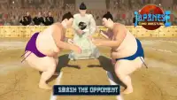 Japanese Sumo Wrestling - Wrestling Games Fighting Screen Shot 4