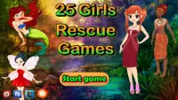 25 Girls Rescue Games Screen Shot 0