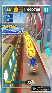 Subway Super Sonic Rush Game Screen Shot 3