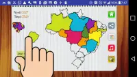 Jogo Mapa do Brasil Screen Shot 1