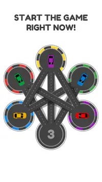 Hexa Parking - Combination puzzle & Brain training Screen Shot 2