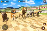 Animal Racing Simulator: Wild Animals Race Game Screen Shot 0