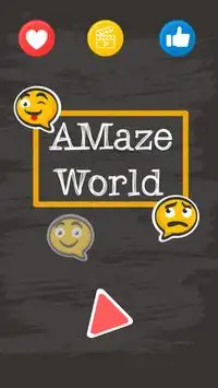 AMaze World - Emoji Maze Puzzle Screen Shot 0