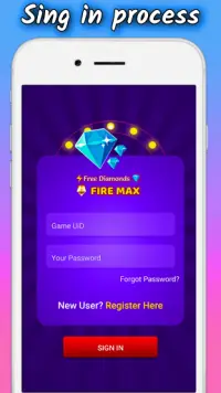 Fire max - FF Diamonds & character Screen Shot 0