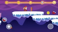 Santa Runner Game Screen Shot 0