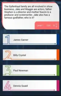 Jake Gyllenhaal Quiz Screen Shot 2