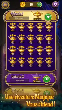 Jewels & Genies: Aladdin Quest - Match 3 Jeux Screen Shot 5