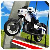 Police Motorbike : City Bike Rider Simulator Game