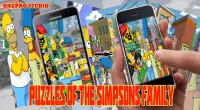 Puzzles Of The Simpsons Family Screen Shot 1