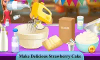 Strawberry Shortcake Doll Cake Screen Shot 1