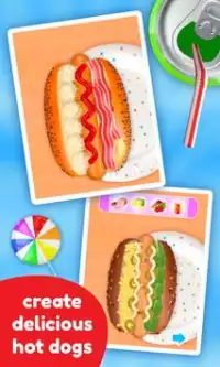 クッキングゲーム– Hot Dog Deluxe Screen Shot 2