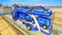 Grand Polizei Wagen Transport LKW Spiele Screen Shot 7