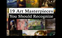 Art Masterpieces Trivia Screen Shot 0