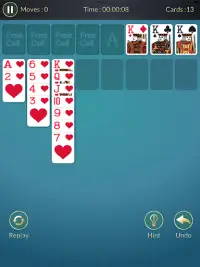 FreeCell Solitaire - card game Screen Shot 6