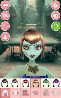 Vampire Makeup Games Screen Shot 12