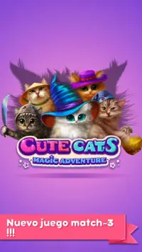 Lindos gatitos:Aventura mágica Screen Shot 0