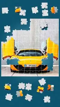 Jeu voiture de sport puzzle Screen Shot 6