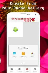 Crisantemo Flor Color Por Número - Pixel Art Screen Shot 6