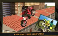 City Bike Roof Jump Stunt Sim Screen Shot 6