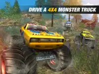 Rally de caminhão monstro offroad: corrida desafi Screen Shot 2