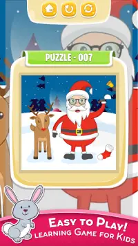 Kids Puzzles - Christmas Jigsaw game Screen Shot 3