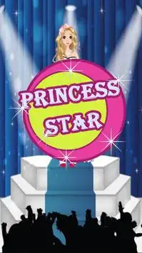 राजकुमारी स्टार लड़कियों Screen Shot 0