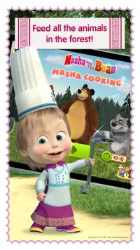 Masha and Bear: Cooking Dash Screen Shot 3