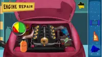 Oficina de Mecânica de Carros para Crianças 3D Screen Shot 1