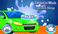 Dirty Car Wash Service Shop Cars Game Screen Shot 5