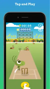 Doodle Cricket - Cricket Game Screen Shot 1