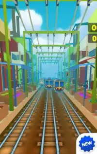 Subway Sonic 3D Game Screen Shot 0