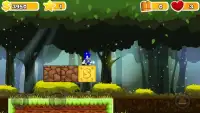 super jungle Sonic runing Screen Shot 1