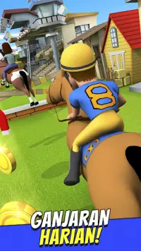 Cartoon Horse Riding Game Screen Shot 5